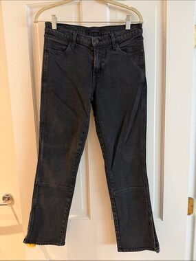 J Brand Women's Straight Leg Jeans in Black - Classic Everyday Style